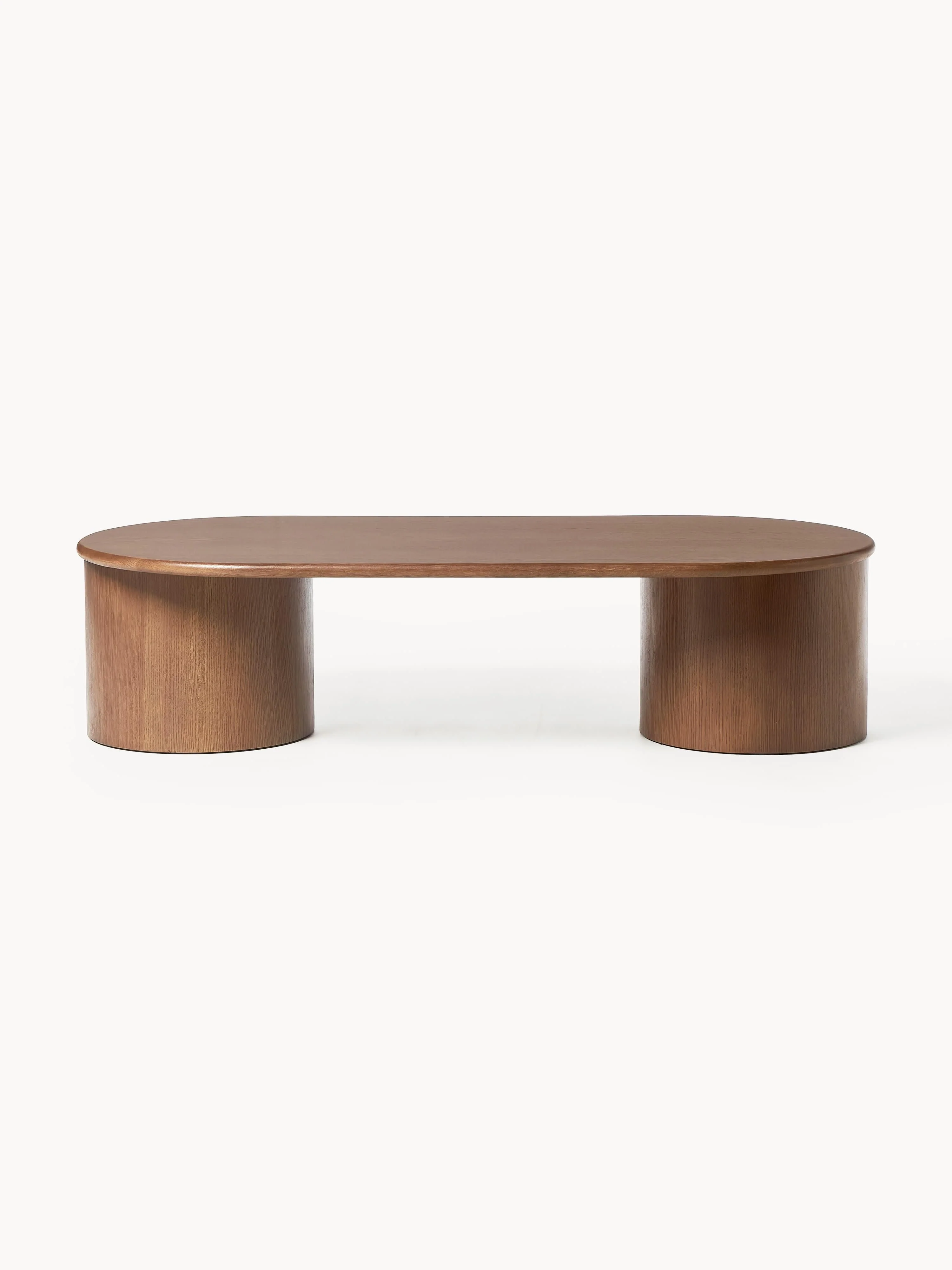 Ovale salontafel Didi van eikenhout