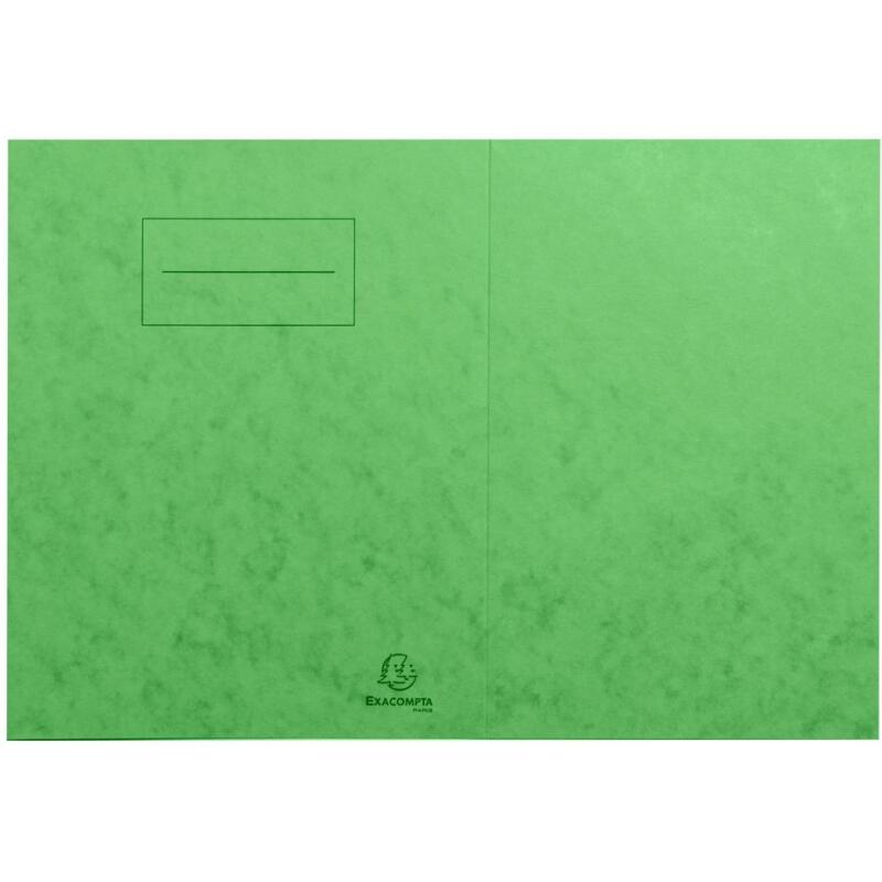 Protège cahier carte lustrée 225g - 17x22 cm