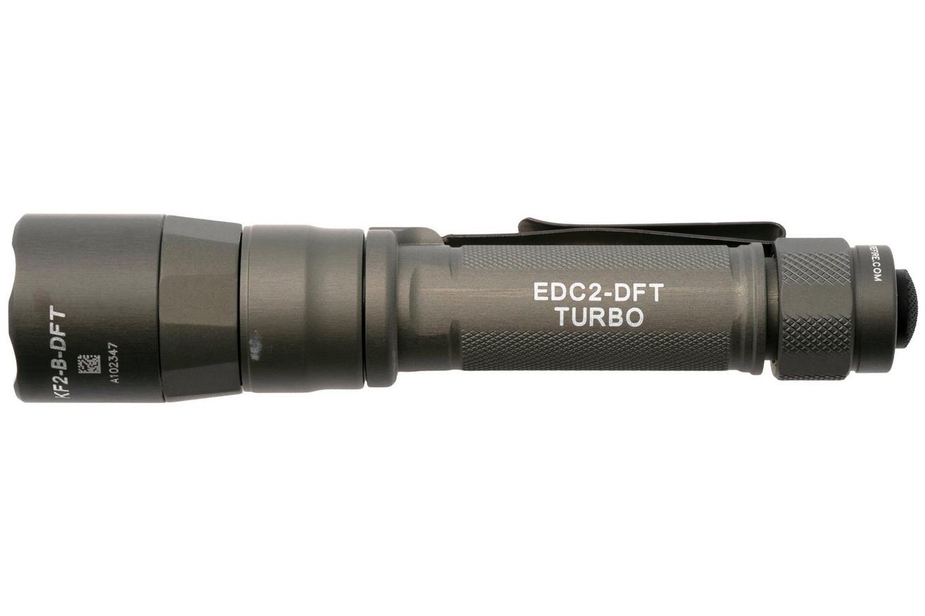SureFire EDC2-DFT Turbo Gray, everyday carry zaklamp, 700 lumen