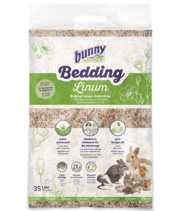 bunny® NATURE Einstreu Bedding Linum, 35 l