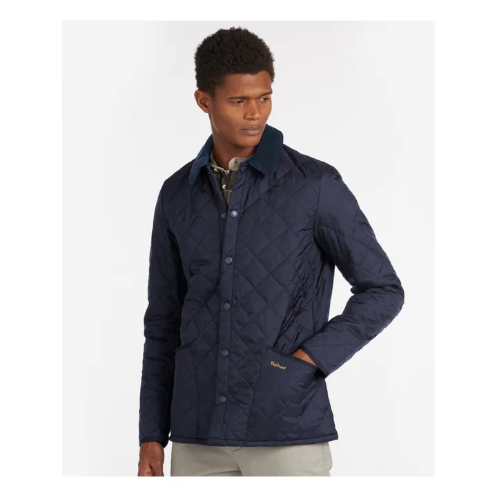 Barbour Veste Matelassée Heritage Liddesdale | Bleu marine