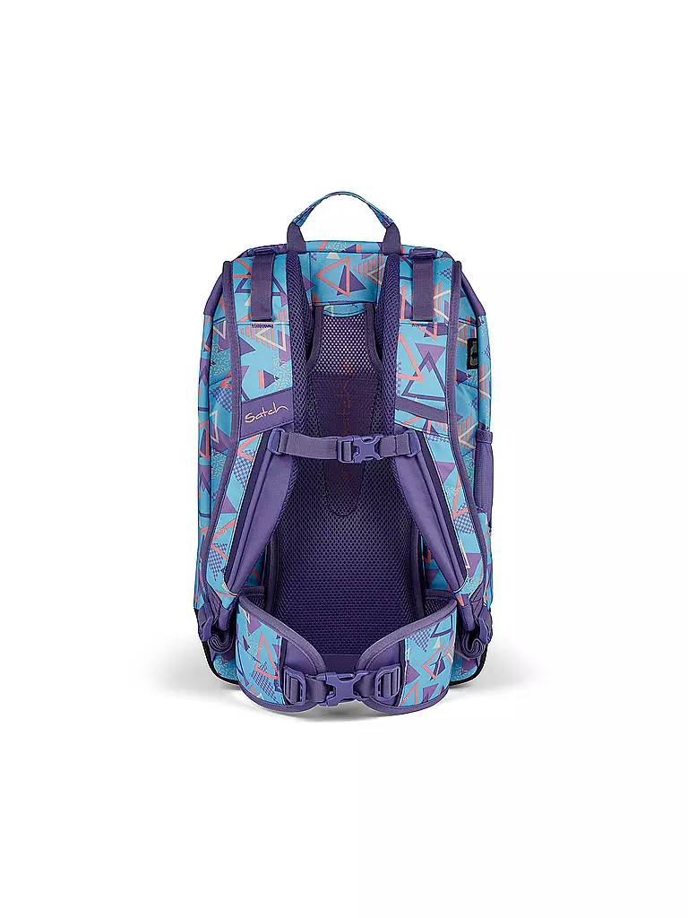 SATCH Schulrucksack Air 80s Dance lila