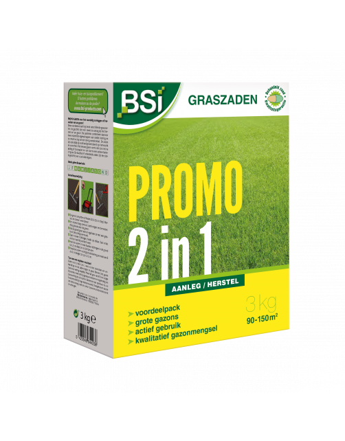 Bsi Graszaad Promo - Graszaden - 3 kg 90-150 M2