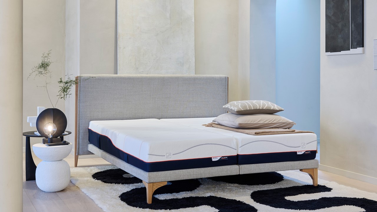 Bed Element Mind met Cool Motion 6 matrassen natural