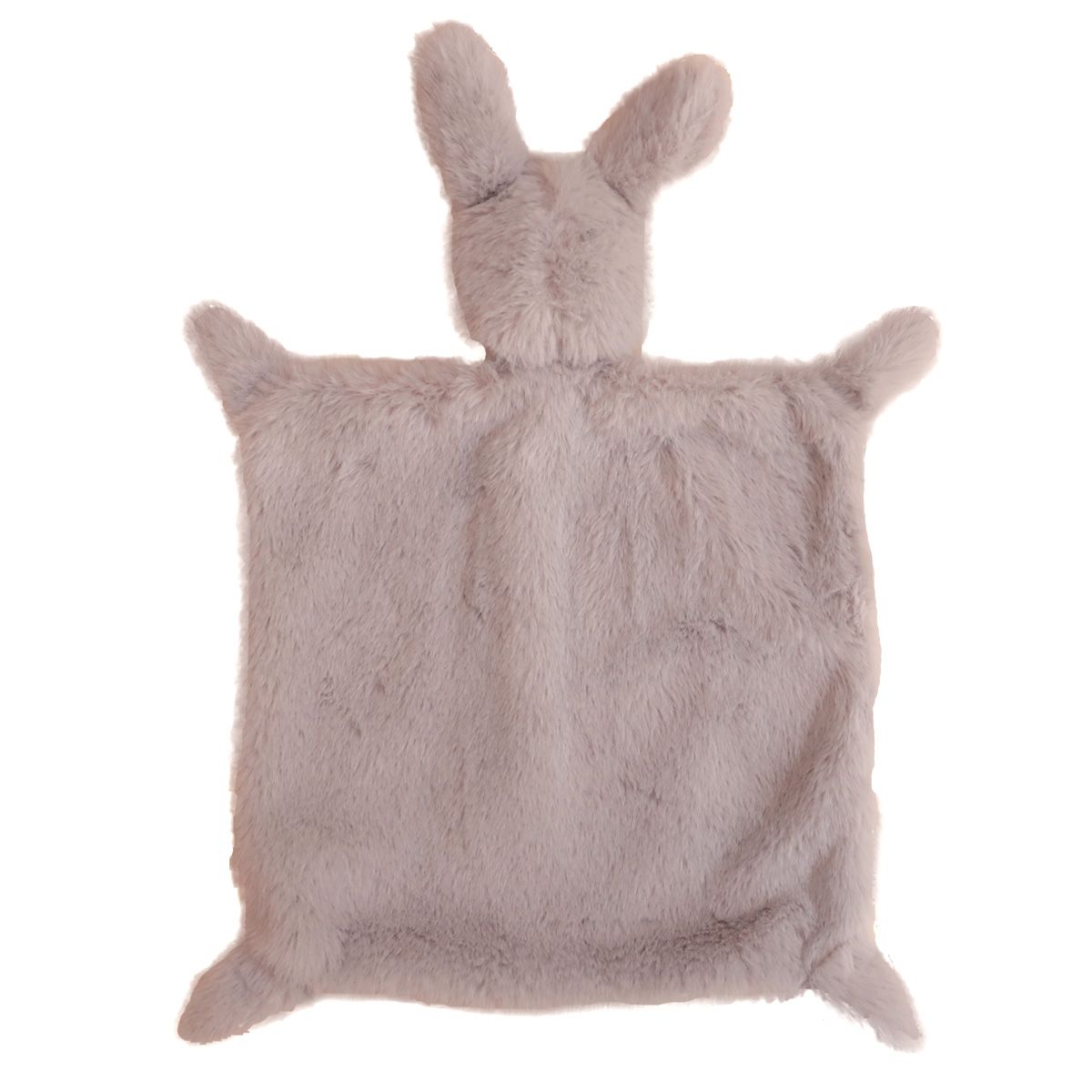 Doudou lapin gris tout doux Frisette