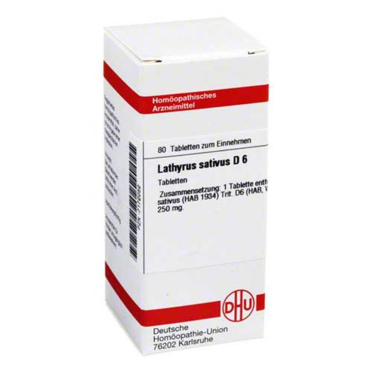 DHU Lathyrus sativus D 6 Tabletten, 80 St
