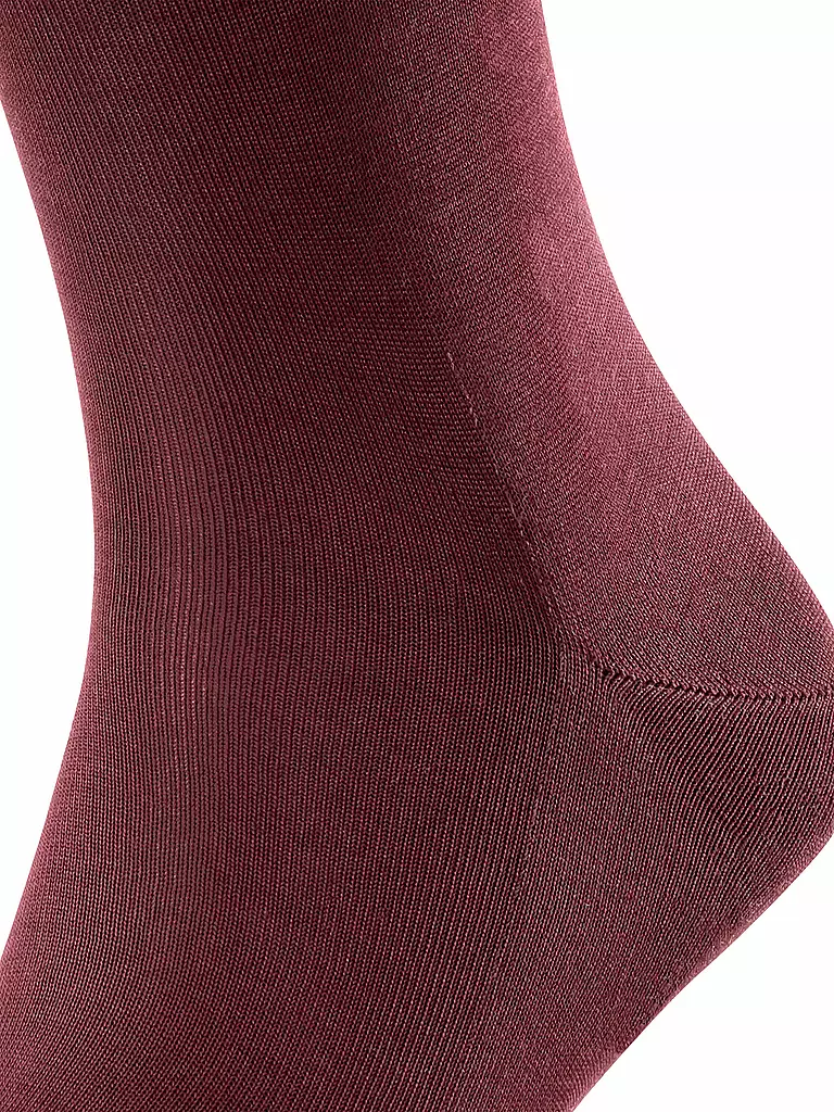 FALKE Socken TIAGO barolo dunkelrot