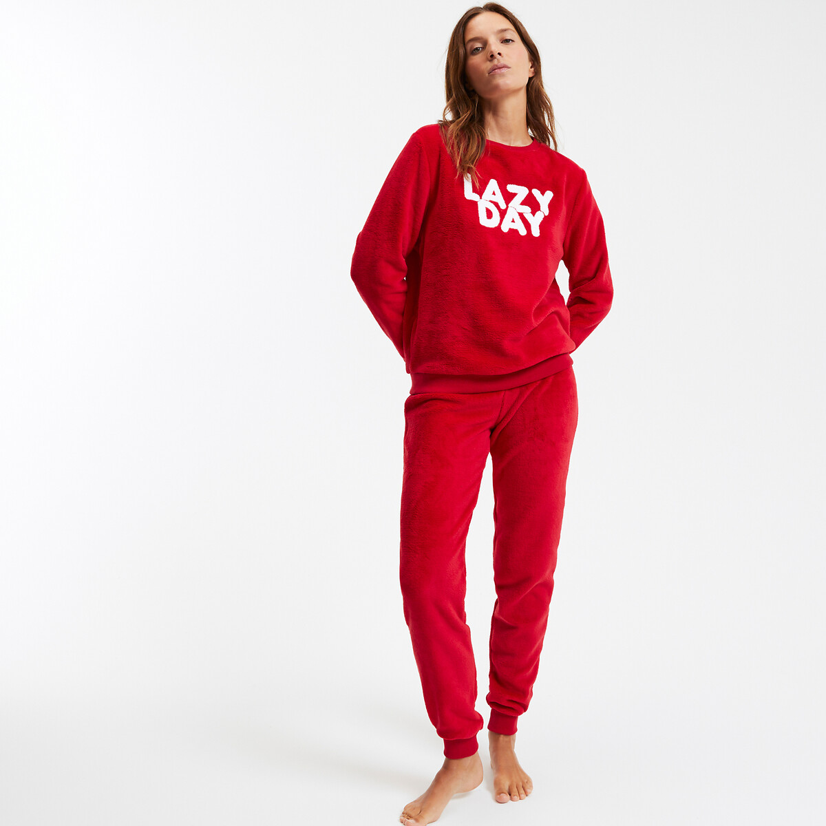 SO'HOME<br>Pijama em tricô de lã