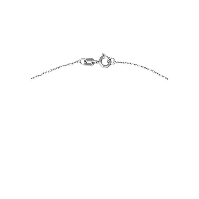 Pendentif Or Blanc et Diamant