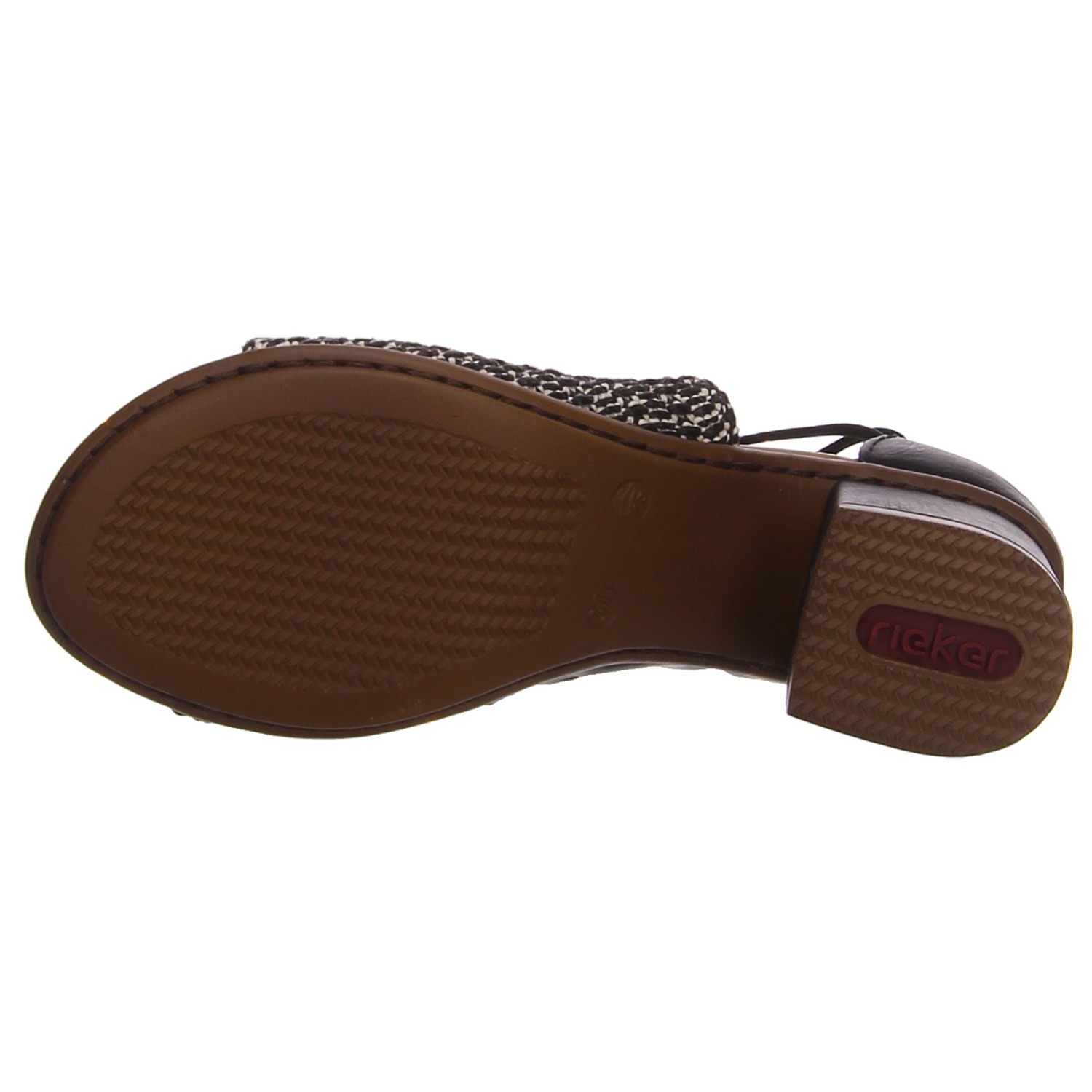 Rieker Sandalette schwarz schwarz