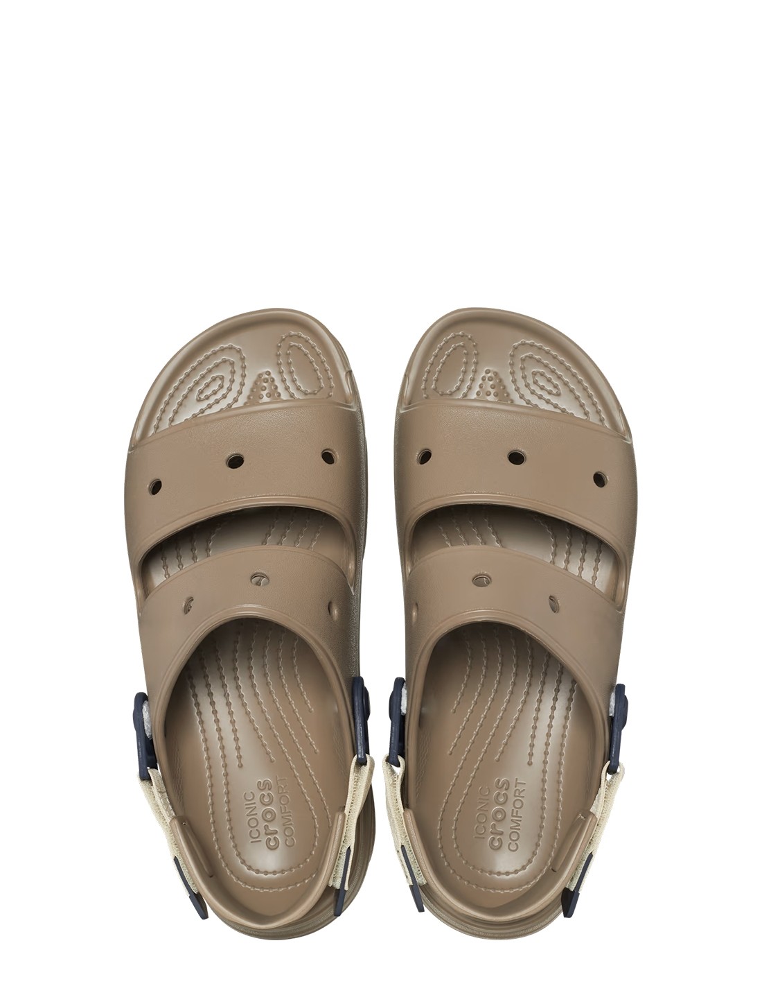 crocs sandales homme classic all-terrain sandal marron