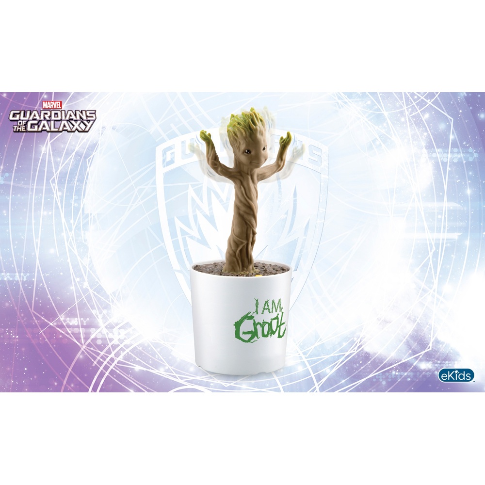 Marvel Guardians of the Galaxy: Tanzender Groot-Topf mit Musik