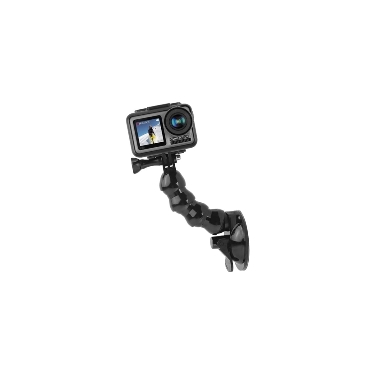 Fleksibel Holder med sugepropp DJI Osmo Action, GoPro