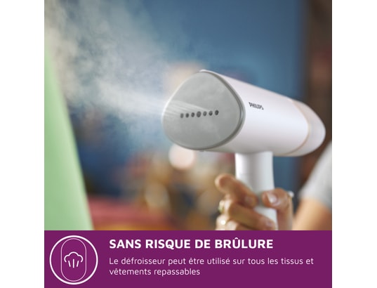 PHILIPS - Défroisseur vapeur Série 3000 STH3020/10 steamer blanc