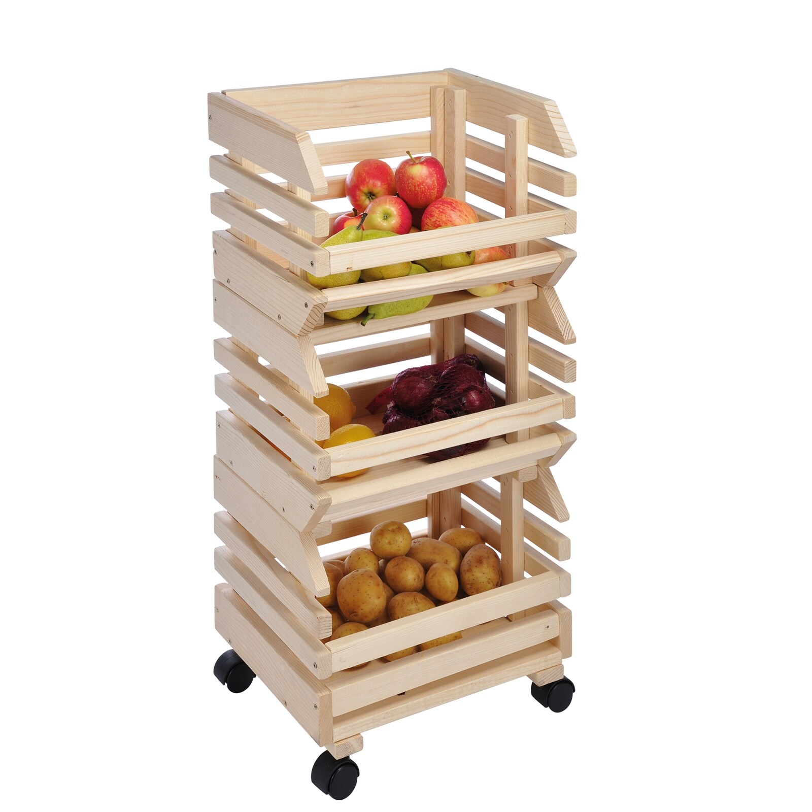 HTI-Living Regale Obsthorde 3-teilig
