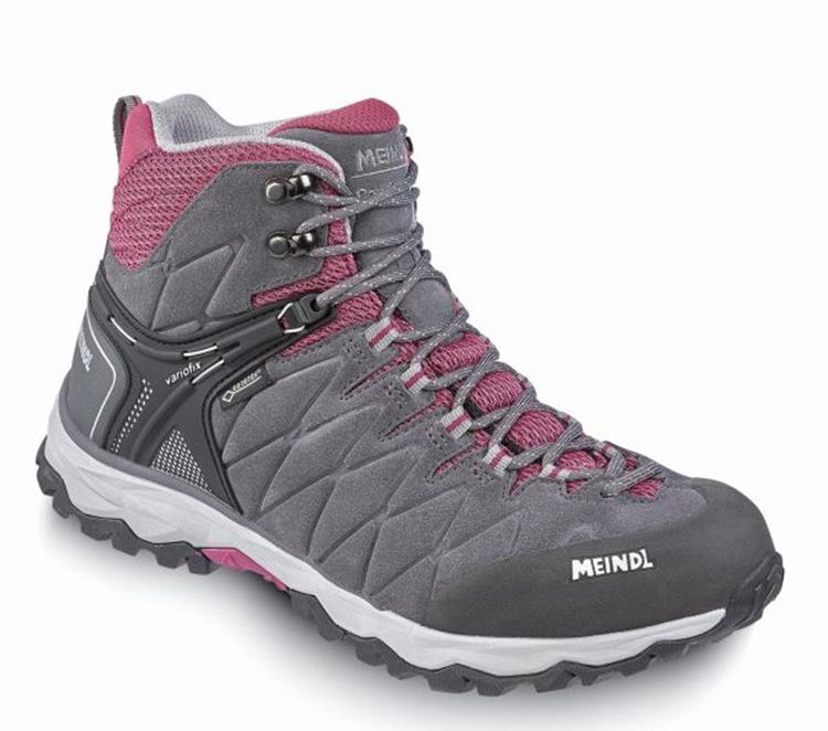 Meindl 5523-31 Mondello Lady Mid GTX Wandelschoenen anthrazit-brombeer