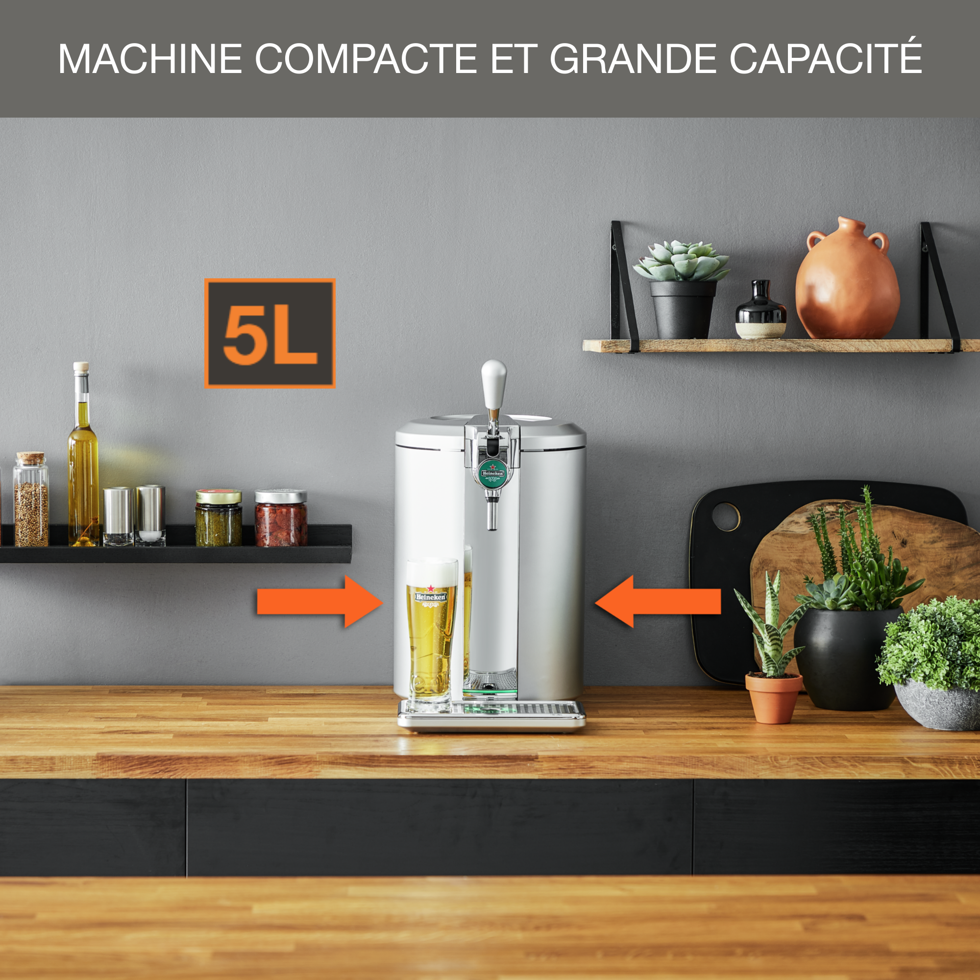 BEERTENDER COMPACT SILVER