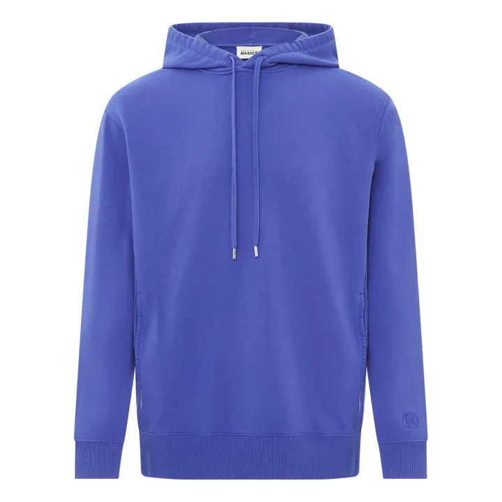 SMALLABLE BASICS Hoodie Homme Coton Bio | Bleu indigo