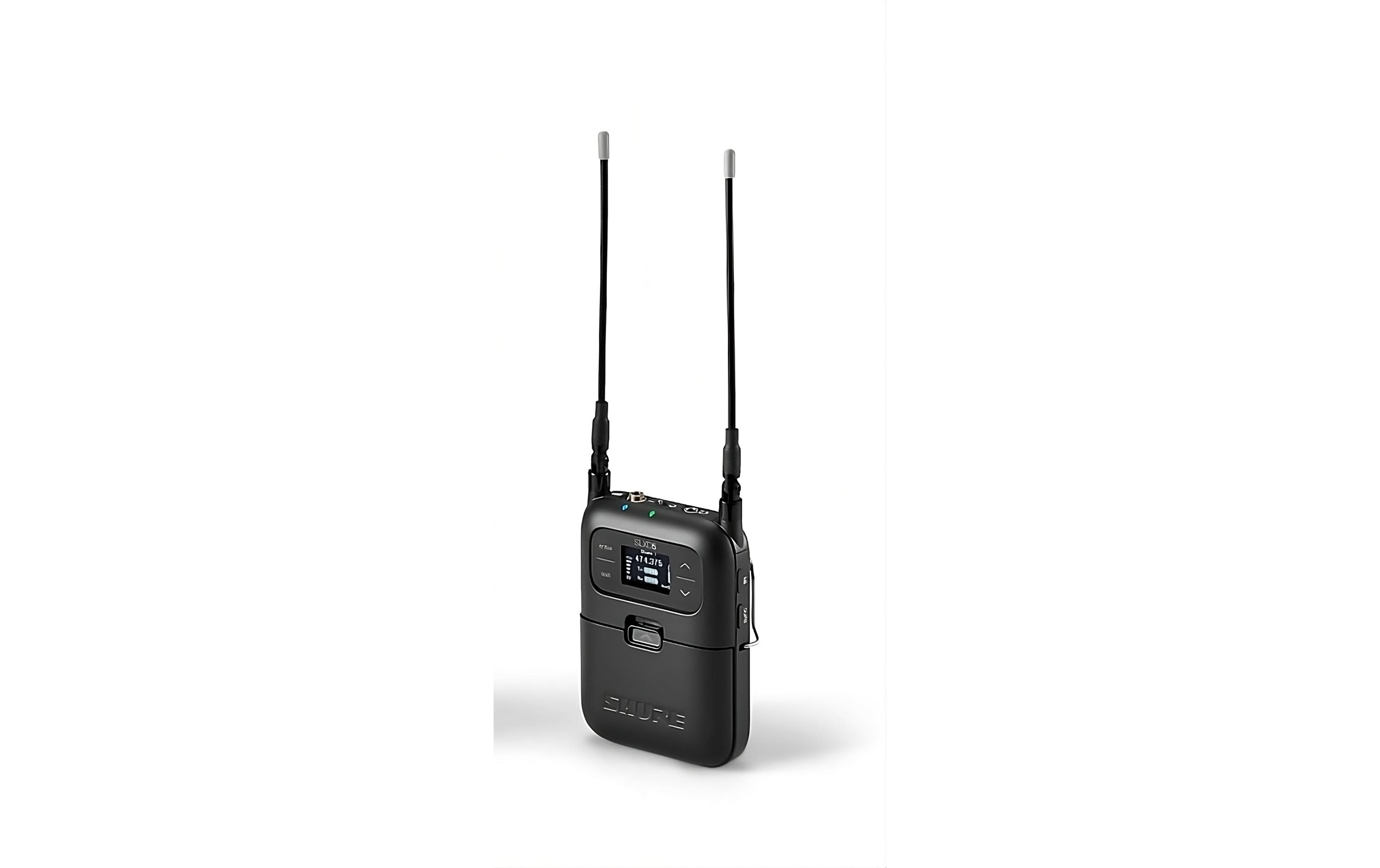 Empfänger SLXD5<br>Mobiler Ein-Kanal-Empfänger