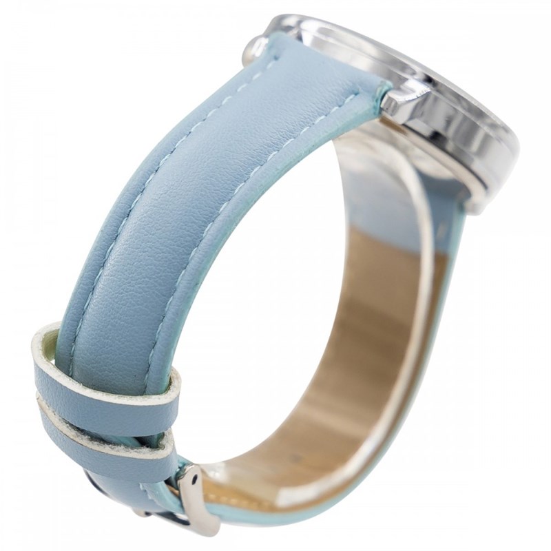 Montre Femme CHTIME bracelet Cuir Bleu
