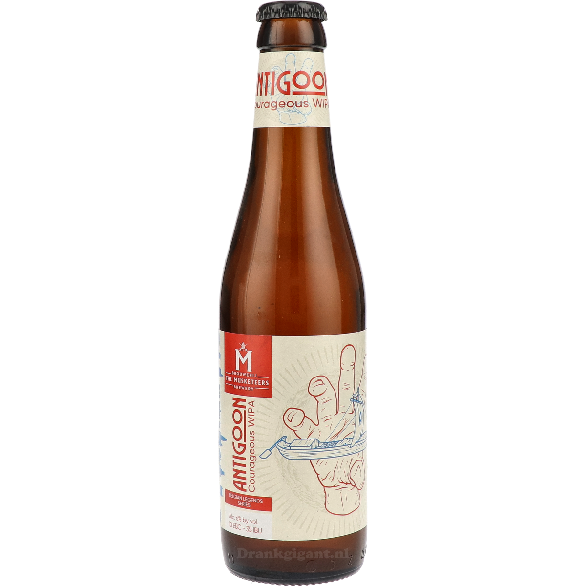 The Musketeers Antigoon Courageous WIPA 33 cl