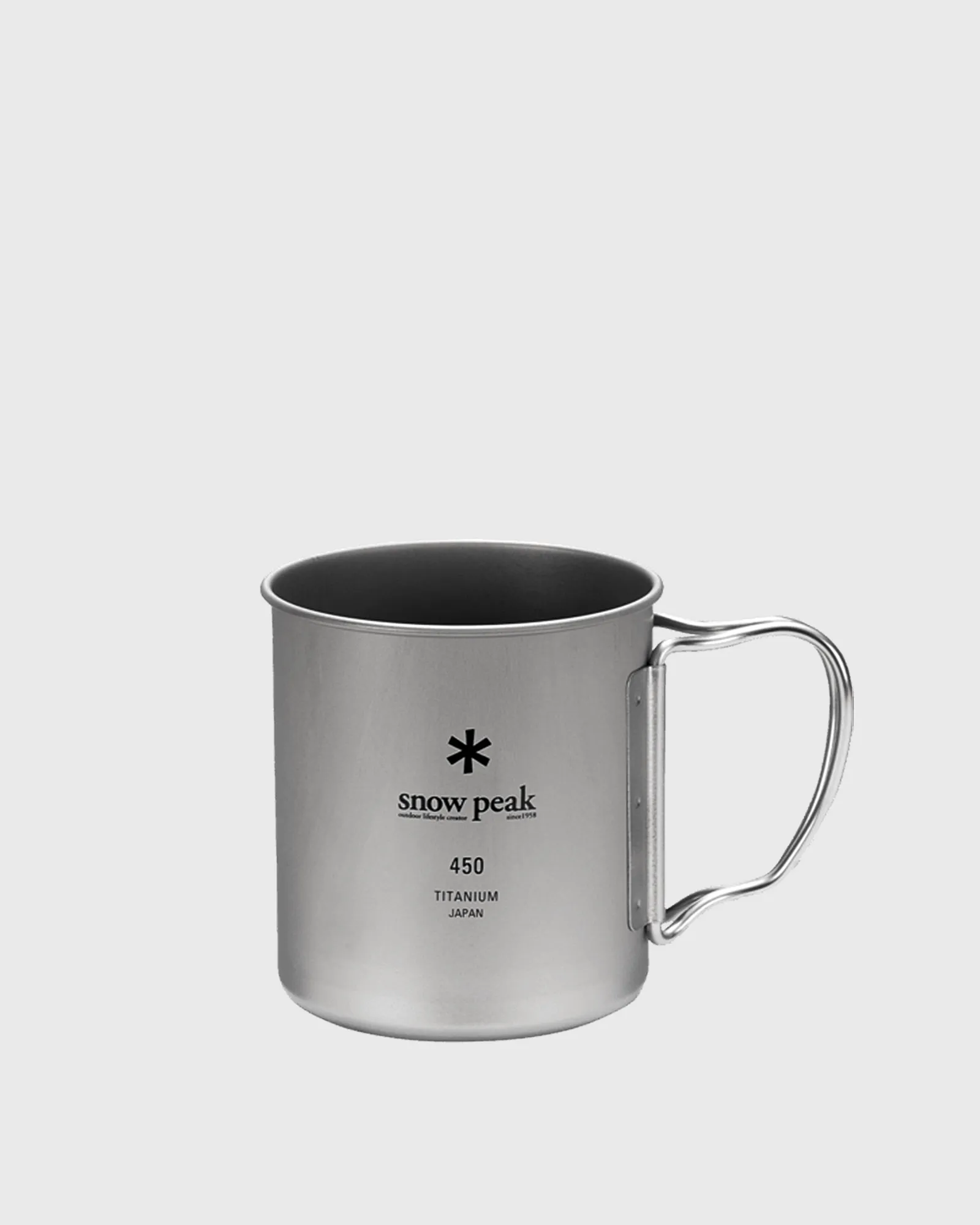 Snow Peak TITANIUM SINGLE MUG 450ML