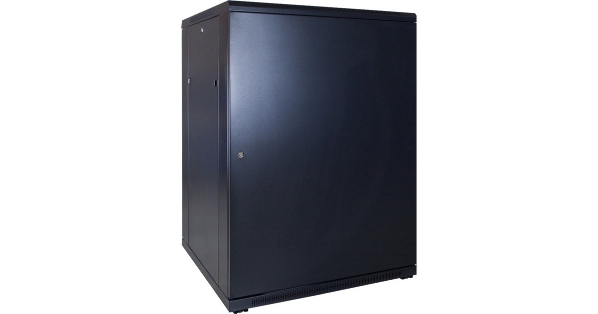 DSI22U serverkast met glazen deur - DS8822 server rack  (Zwart, 800 x 1000 x 1200mm)