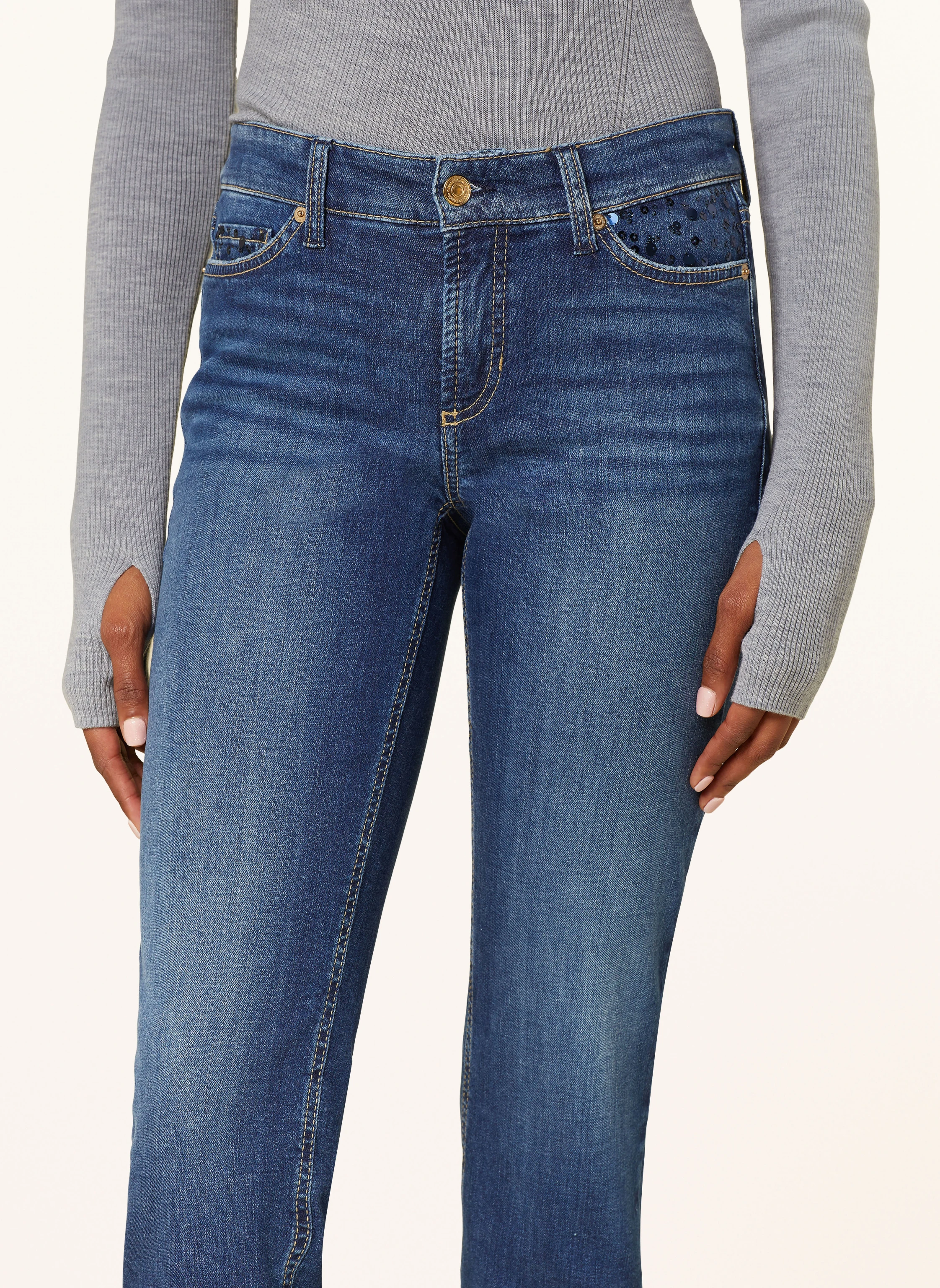 CAMBIO Jeans PIPER mit Pailletten