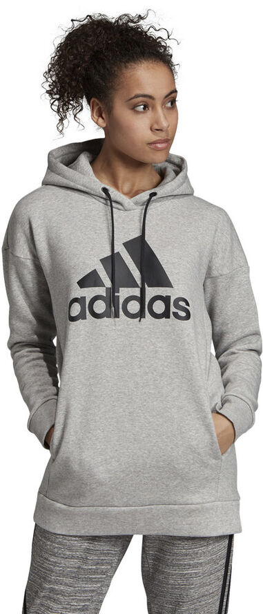 adidas Must Haves Badge Of Sport Hoodie Grå
