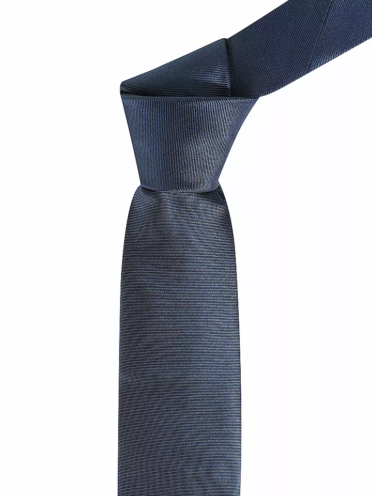 SEIDENFALTER Krawatte blau