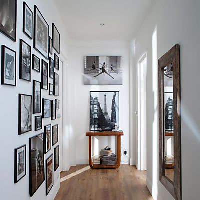 Miroir Wood bois clair L.140 x l.40 cm