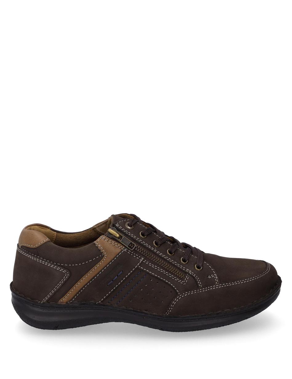 Halbschuh Alfred 02, espresso-kombi