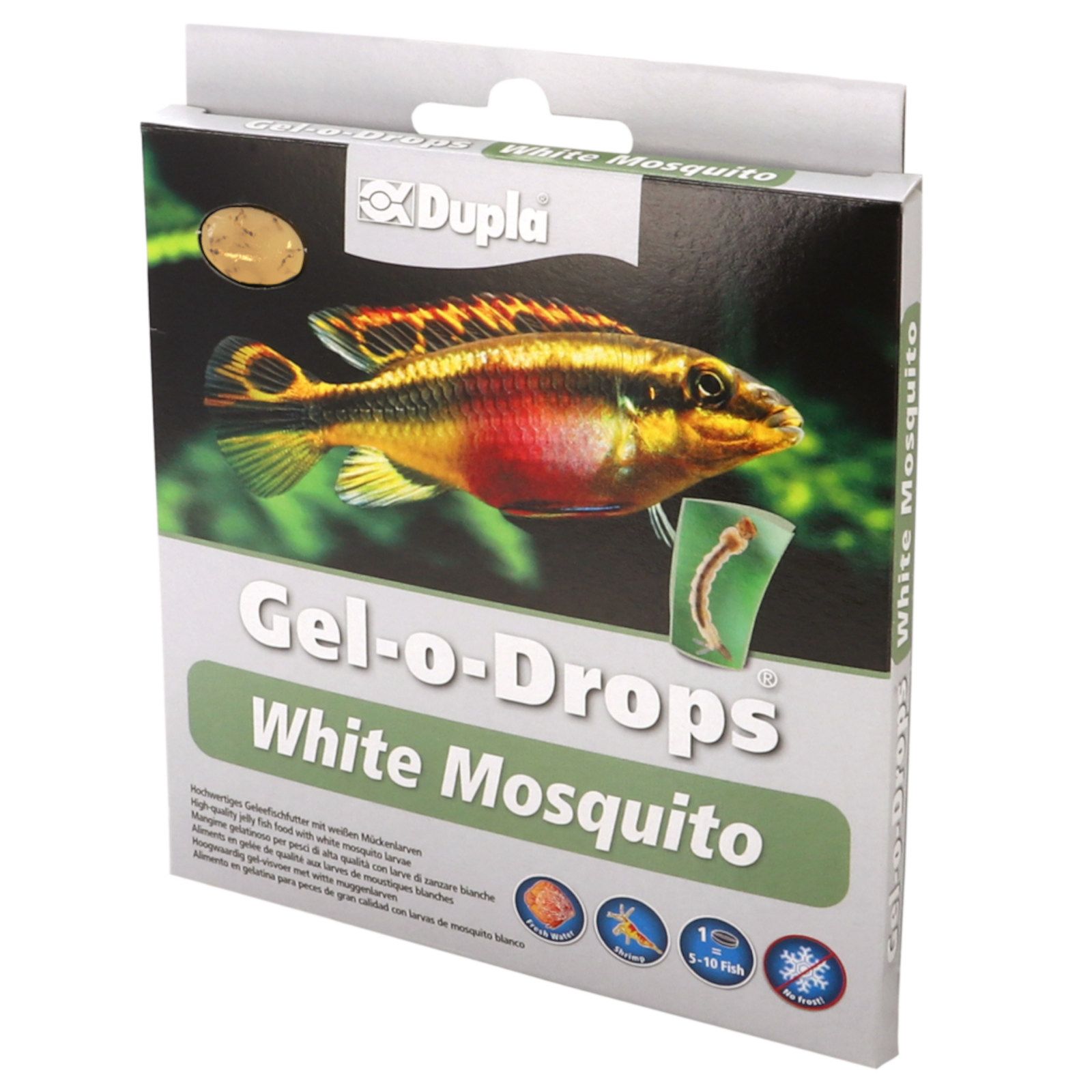Dupla Zierfischfutter Gel-o-Drops White Mosquito + Red Mosquito