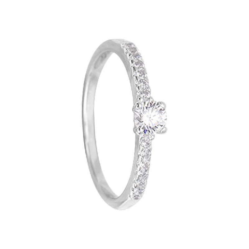 Bague femme - Oxyde de zirconium - Argent 925