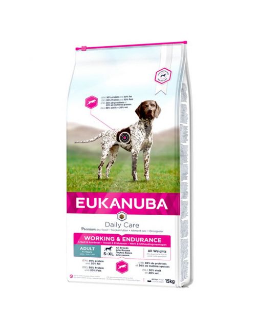 Eukanuba Daily Care Adult Working & Endurance - Hondenvoer