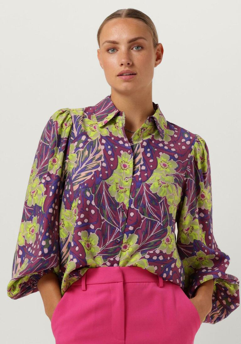 Y.A.S. paarse y.a.s. blouse yasemili ls shirt s.