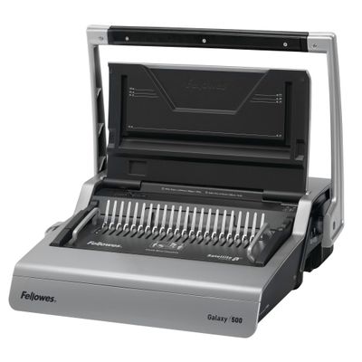 Fellowes Galaxy 500 - machine à relier / relieuse perforeuse manuelle - perfore 28 feuilles - relie 500f
