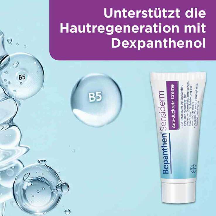 Bepanthen Sensiderm Anti-Juckreiz Creme, 50 g