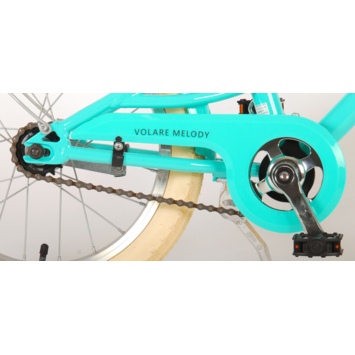 Kinderfiets Melody Turquoise 16 inch
