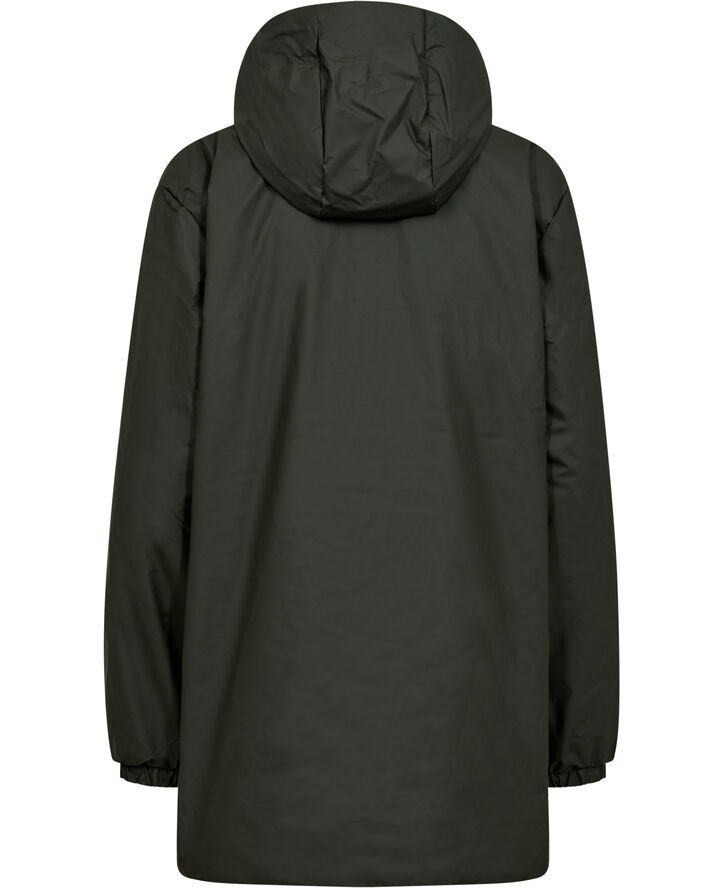 Rains Lohja Long Insulated Jacket W3T2 Green