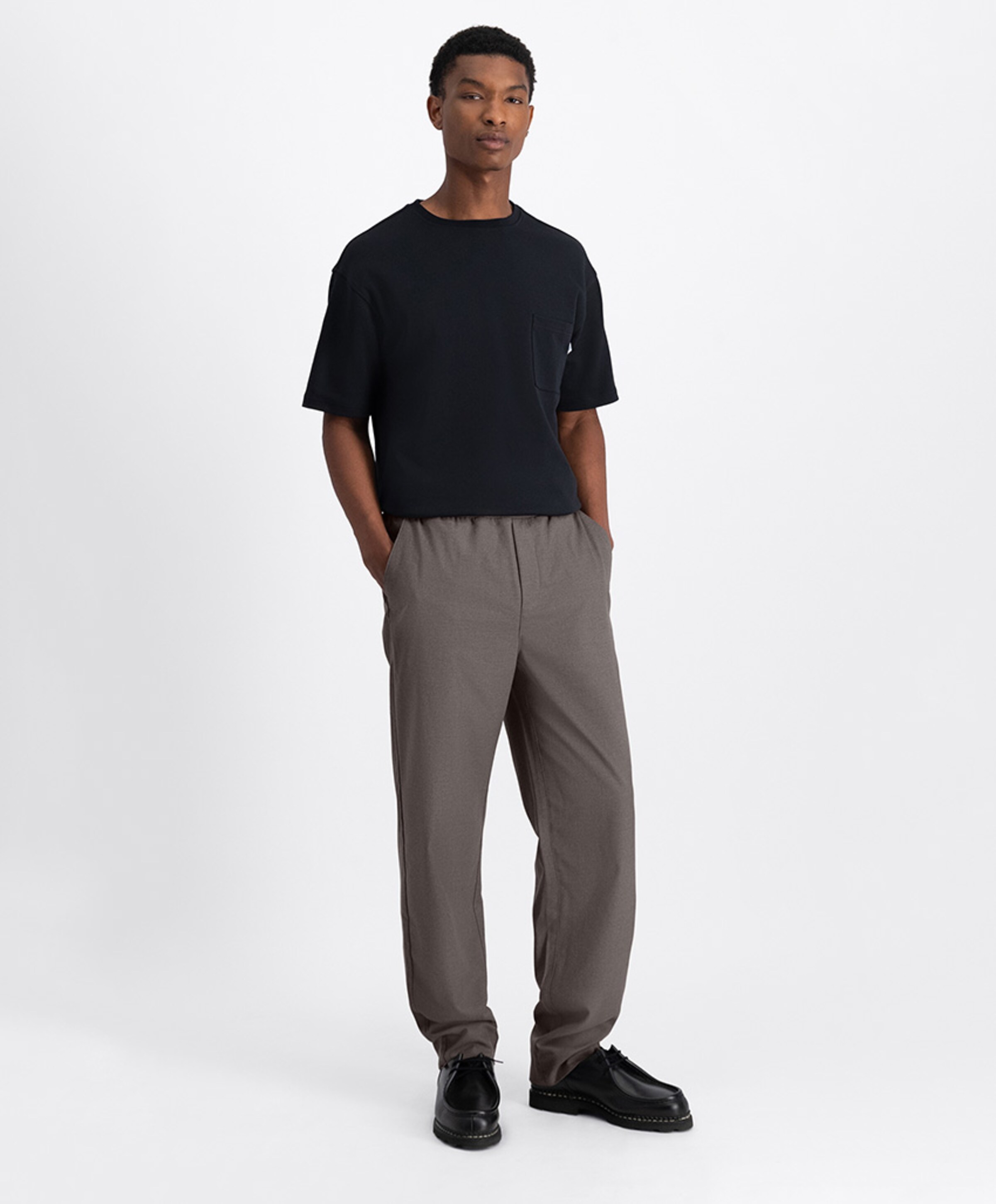 Law of the Sea CONDOR BRUSHED TWILL PANT heren broek bruin