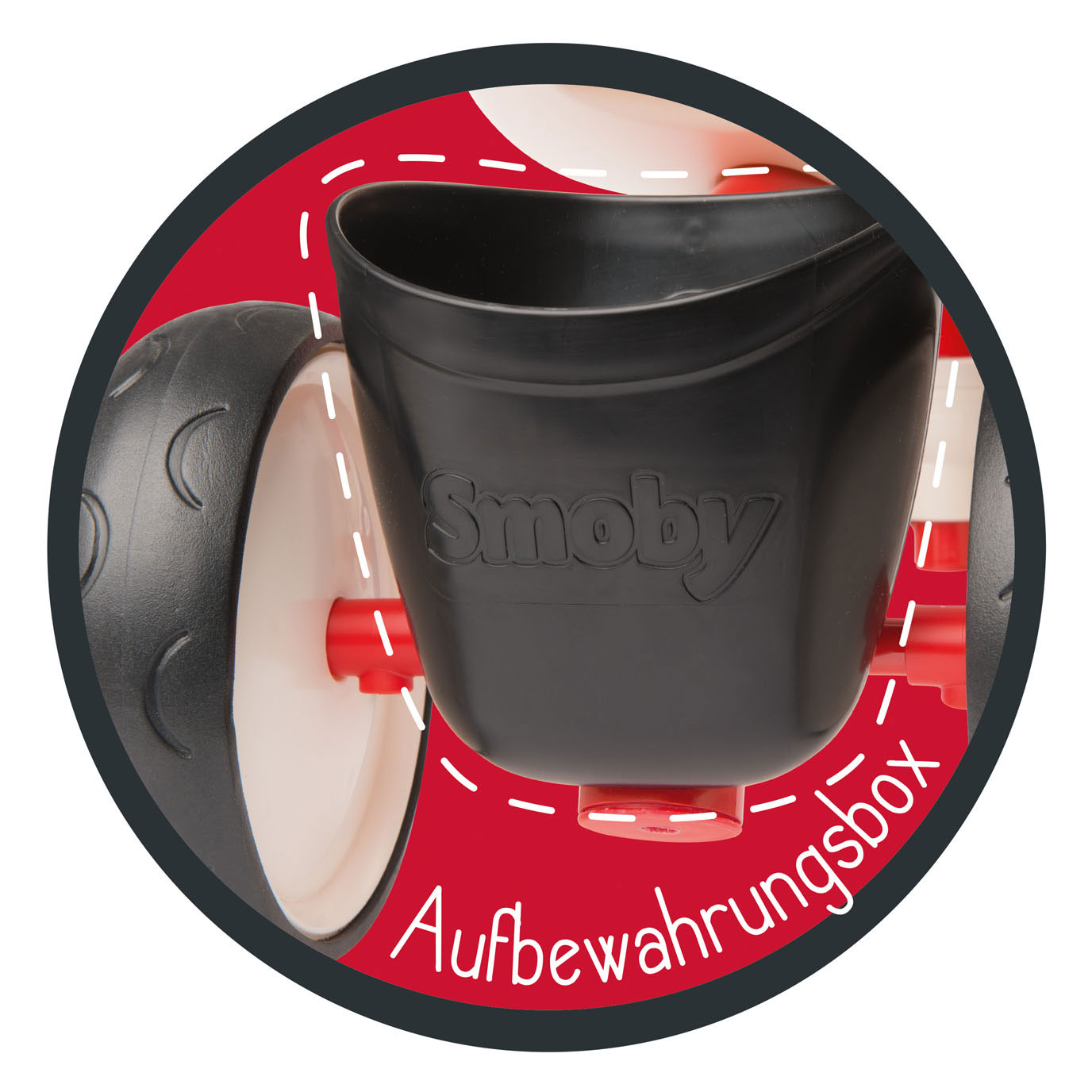 Smoby Rookie Ride-On Loopauto Rood
