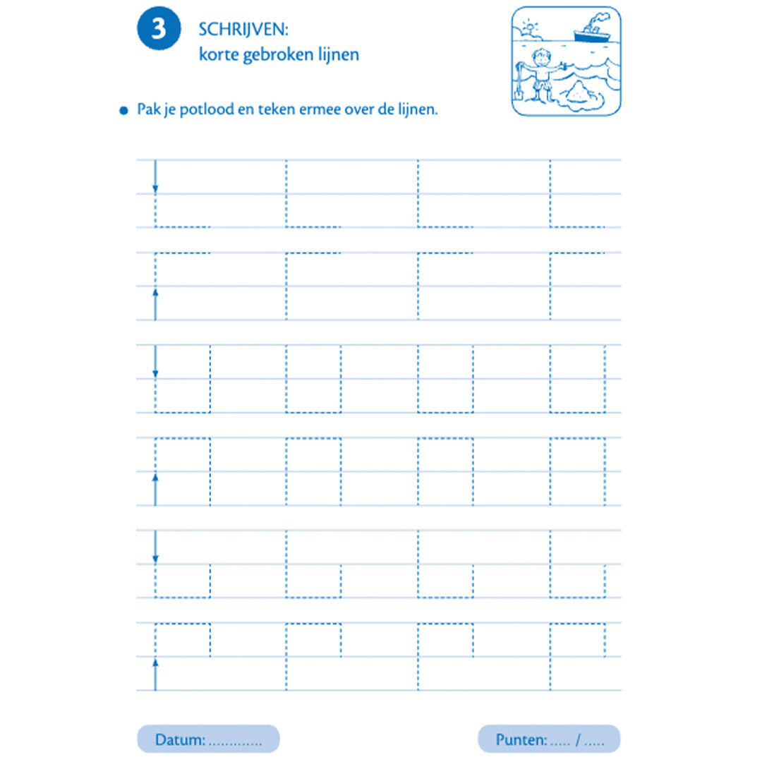 Uitgeverij deltas oefenblaadjes - naar groep 3