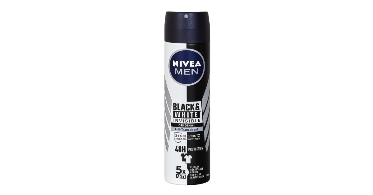 NIVEA Men Invisible Black & White Deo-Spray