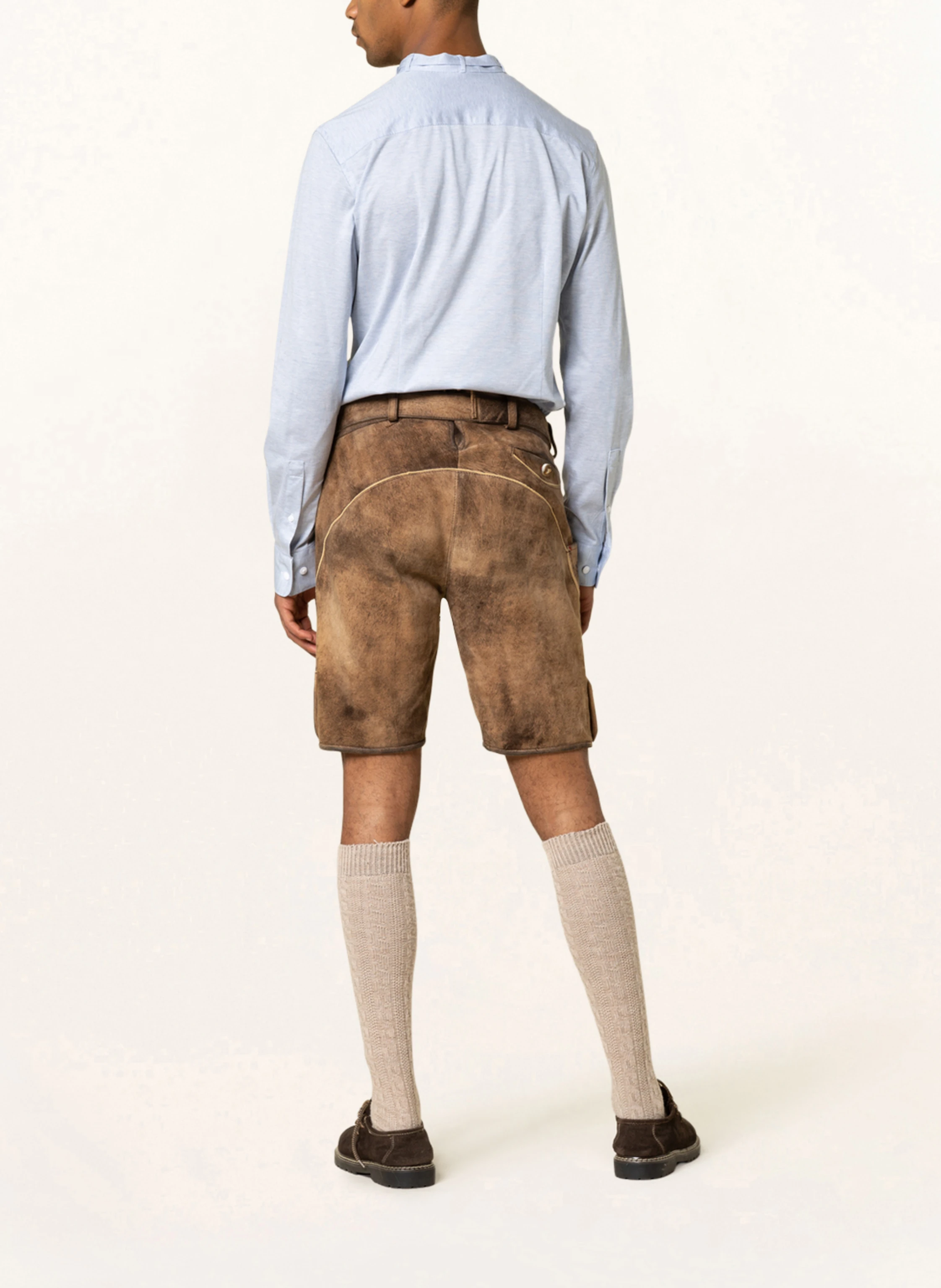 Gottseidank Trachtenhemd LENZ Extra Slim Fit mit Stehkragen
