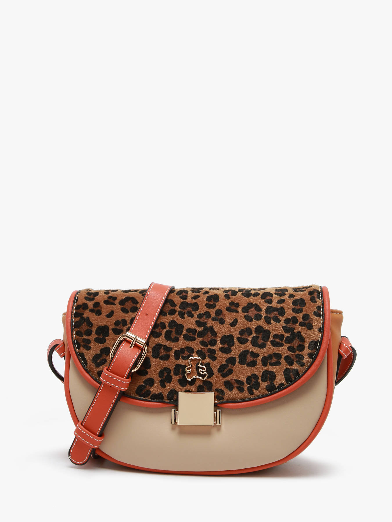 Sac bandoulire Leopard LULU CASTAGNETTE