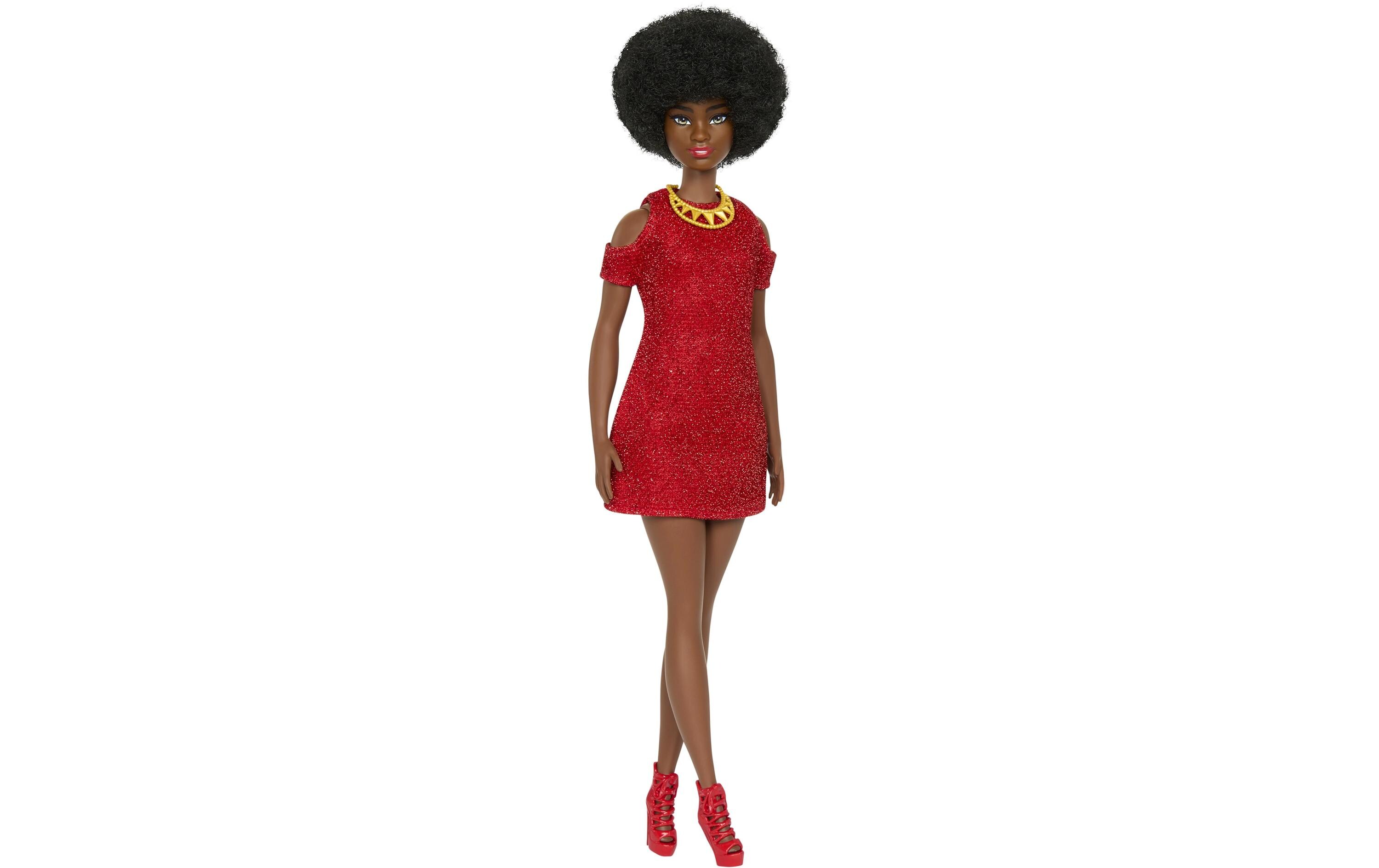 Puppe Black BarbieBarbie-Puppe aus der Fashionistas-Reihe