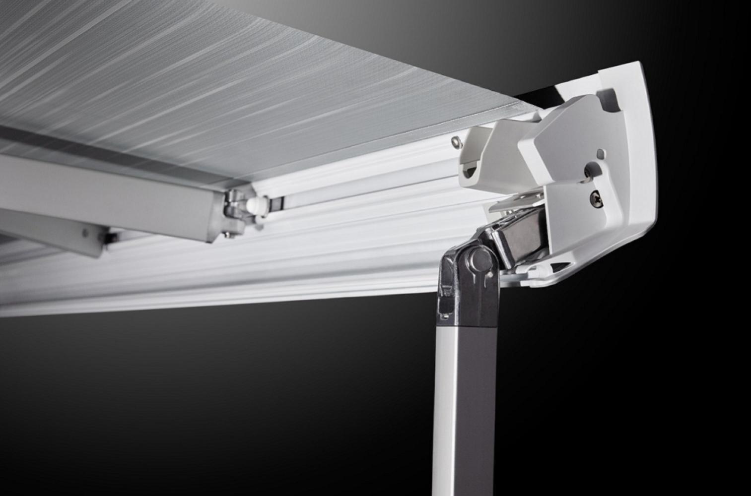 Thule 5200 12V wit 400 Mystic-Grey cassetteluifel