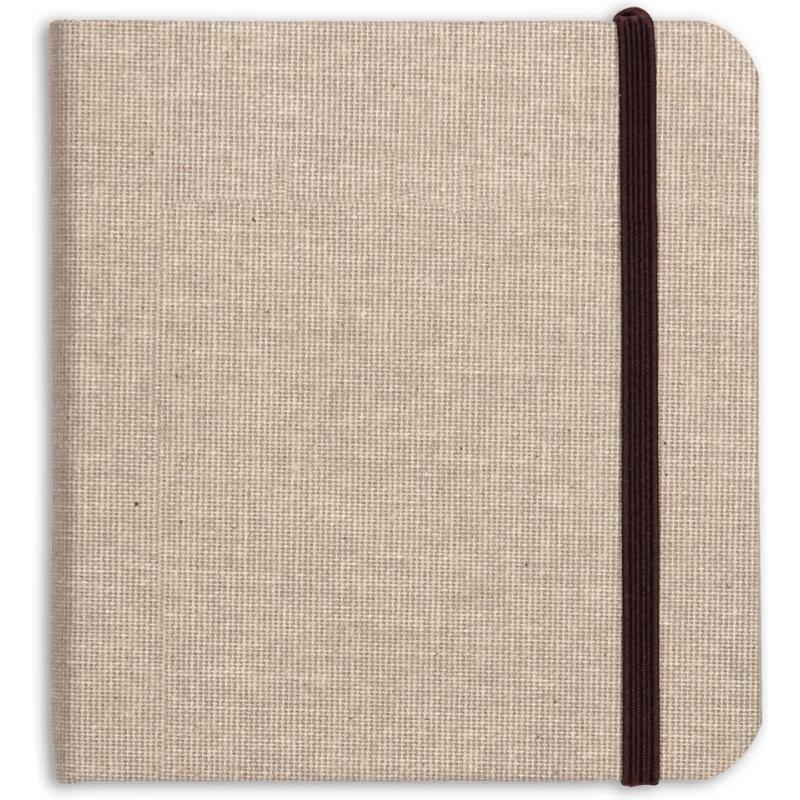 Goldline Voyage carnet toilé 32F 15x15cm 180g - Naturel