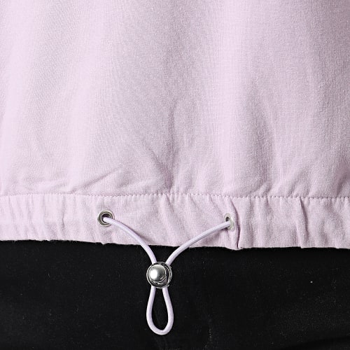 Sweat Capuche Crop Femme Baalberge Lavande